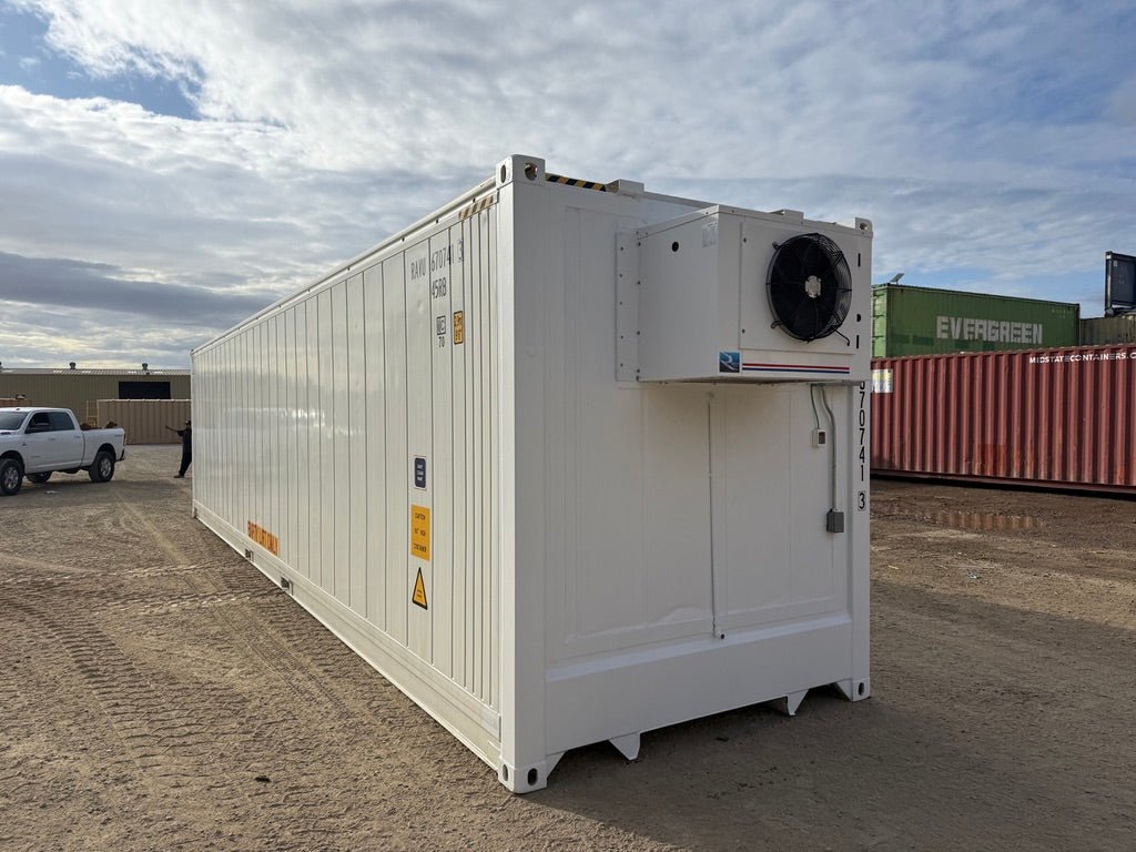 40' high cube new refrigerated container (single phase 5hp freezer) 40' high cube new refrigerated container (single phase 5hp freezer)