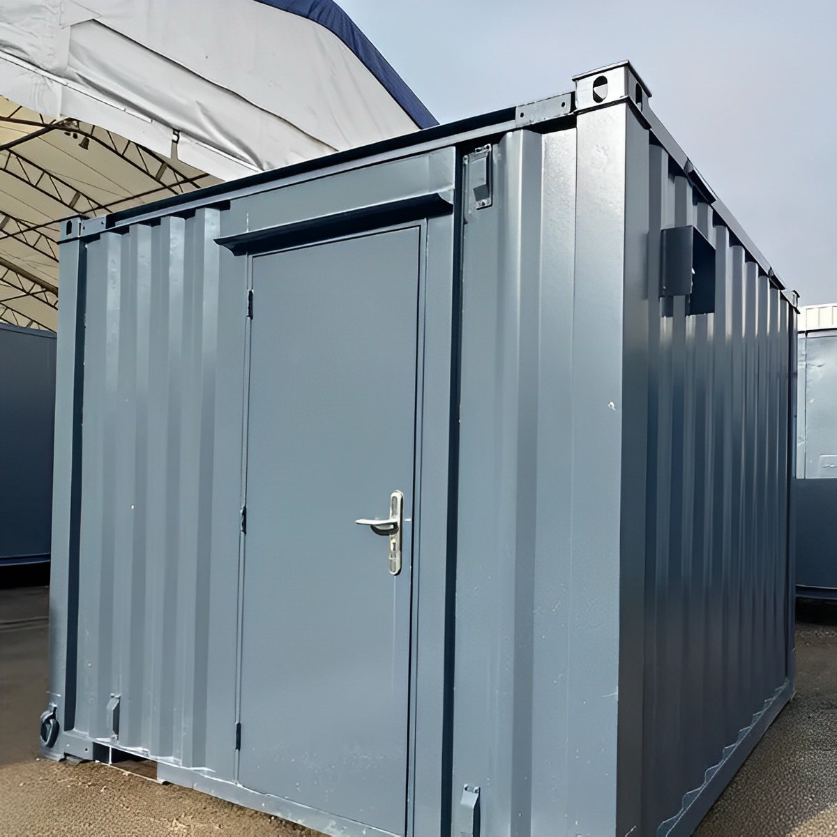 10ft × 8ft shipping container office | portable anti vandal building 10ft × 8ft shipping container office | portable anti vandal building