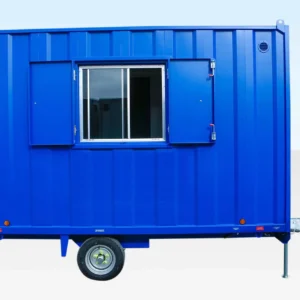 Home 12ft x 7ft 6in steel mobile anti vandal office cabin