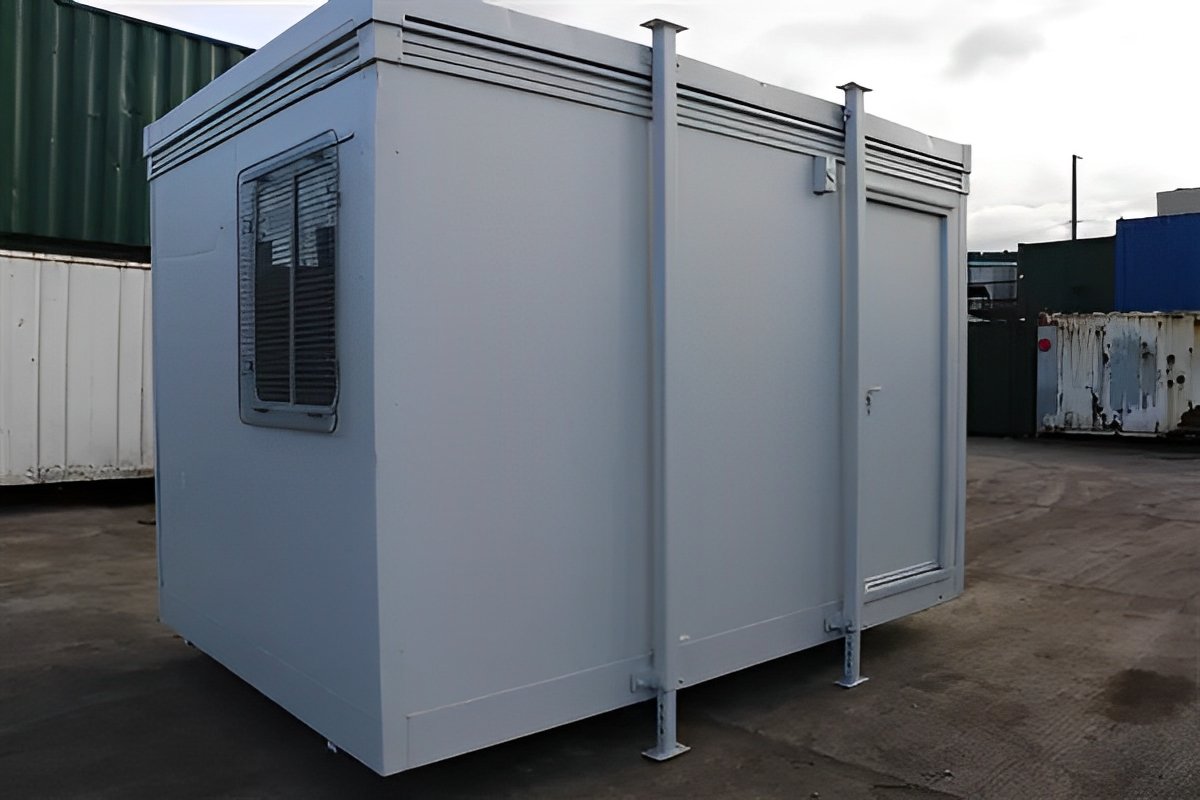 12ft x 8ft steel anti vandal office cabin 12ft x 8ft steel anti vandal office cabin