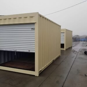 16ft storage container with roll up door