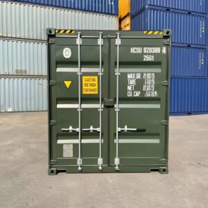Home 20ft high cube container – one trip (9ft 6′ high)