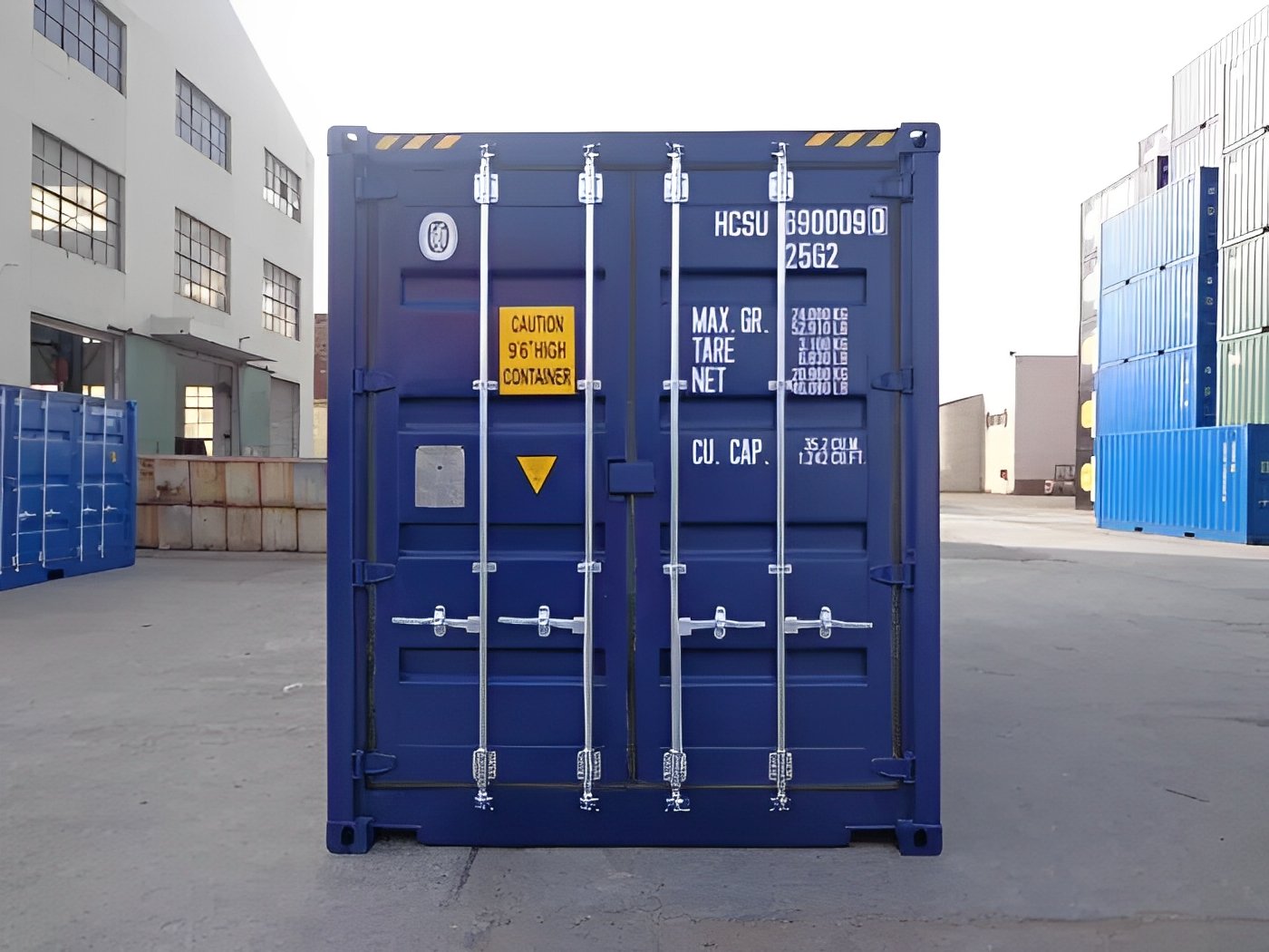 20ft open side high cube container (9′ 6″ high) 20ft open side high cube container (9′ 6″ high)