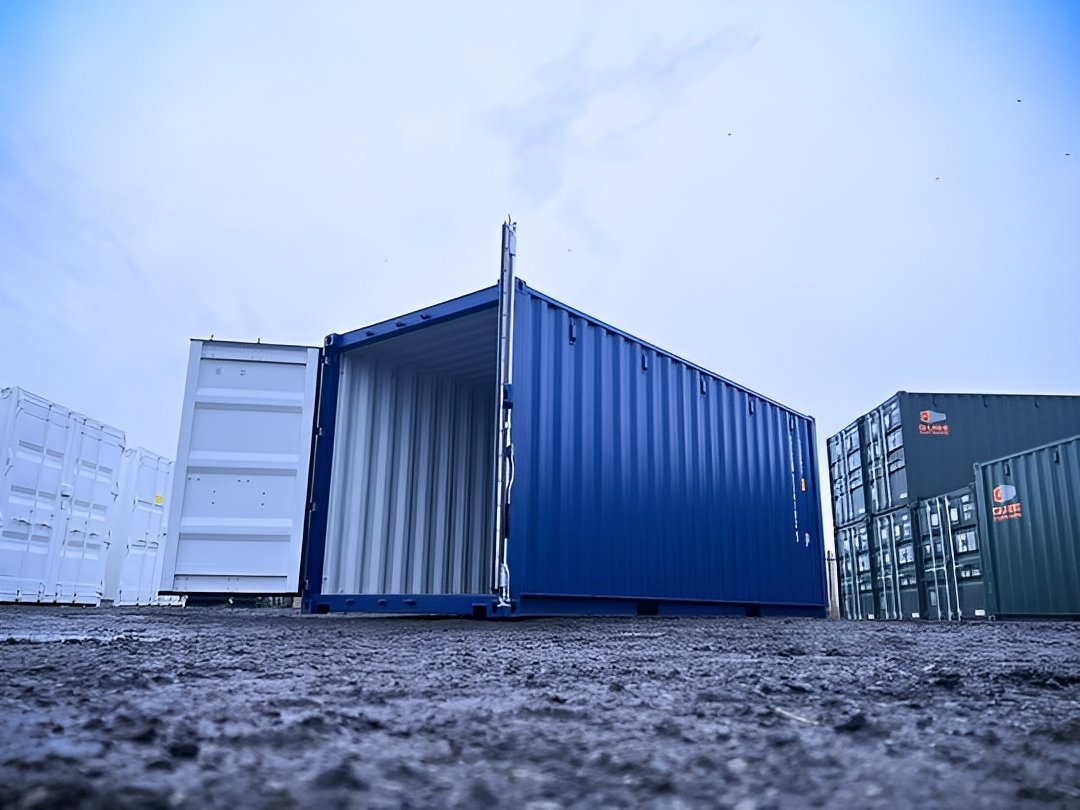 20ft shipping container (one trip) – blue 20ft shipping container (one trip) – blue