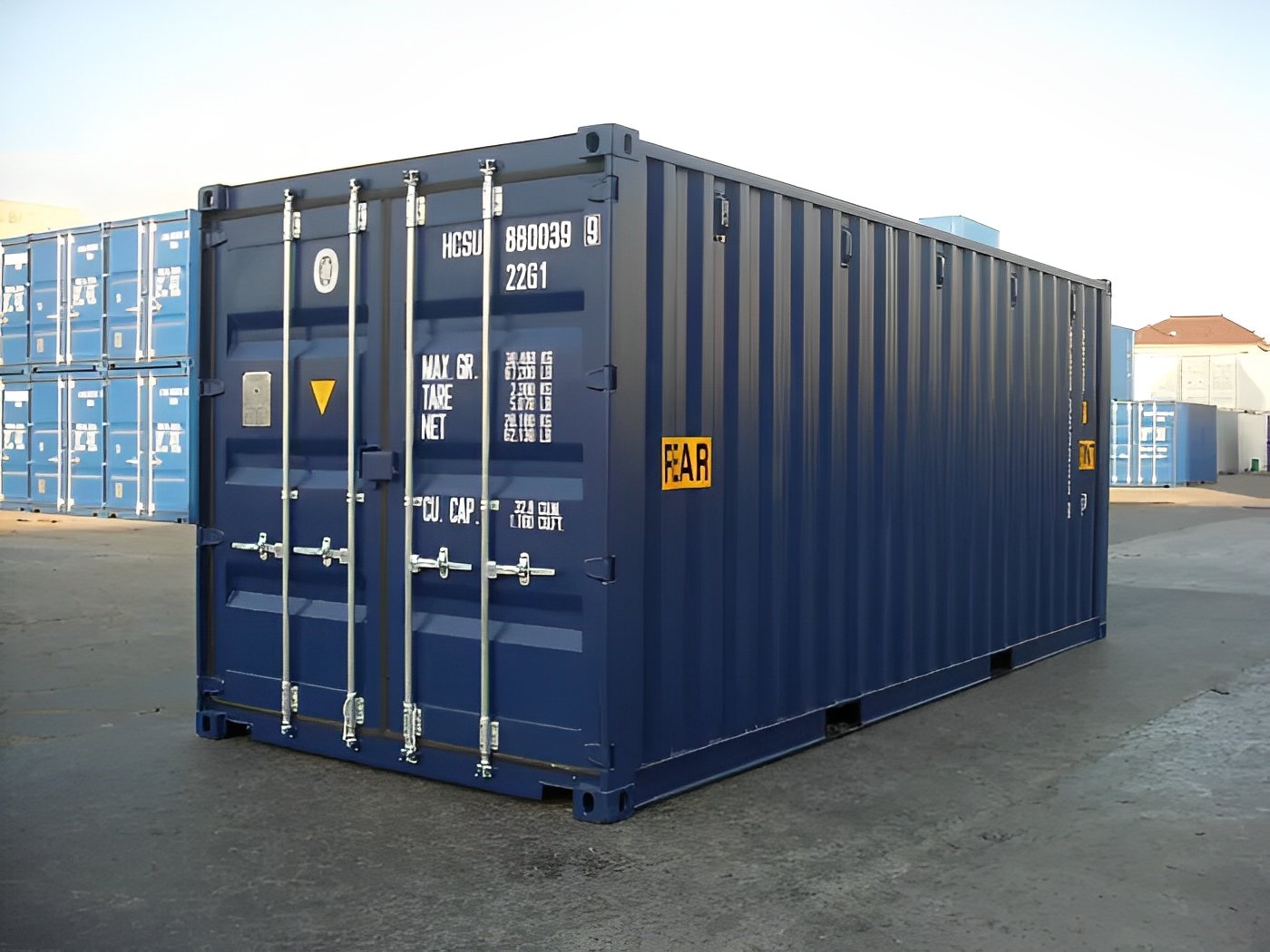 20ft x 8ft tunnel container (double end door) one trip 20ft x 8ft tunnel container (double end door) one trip