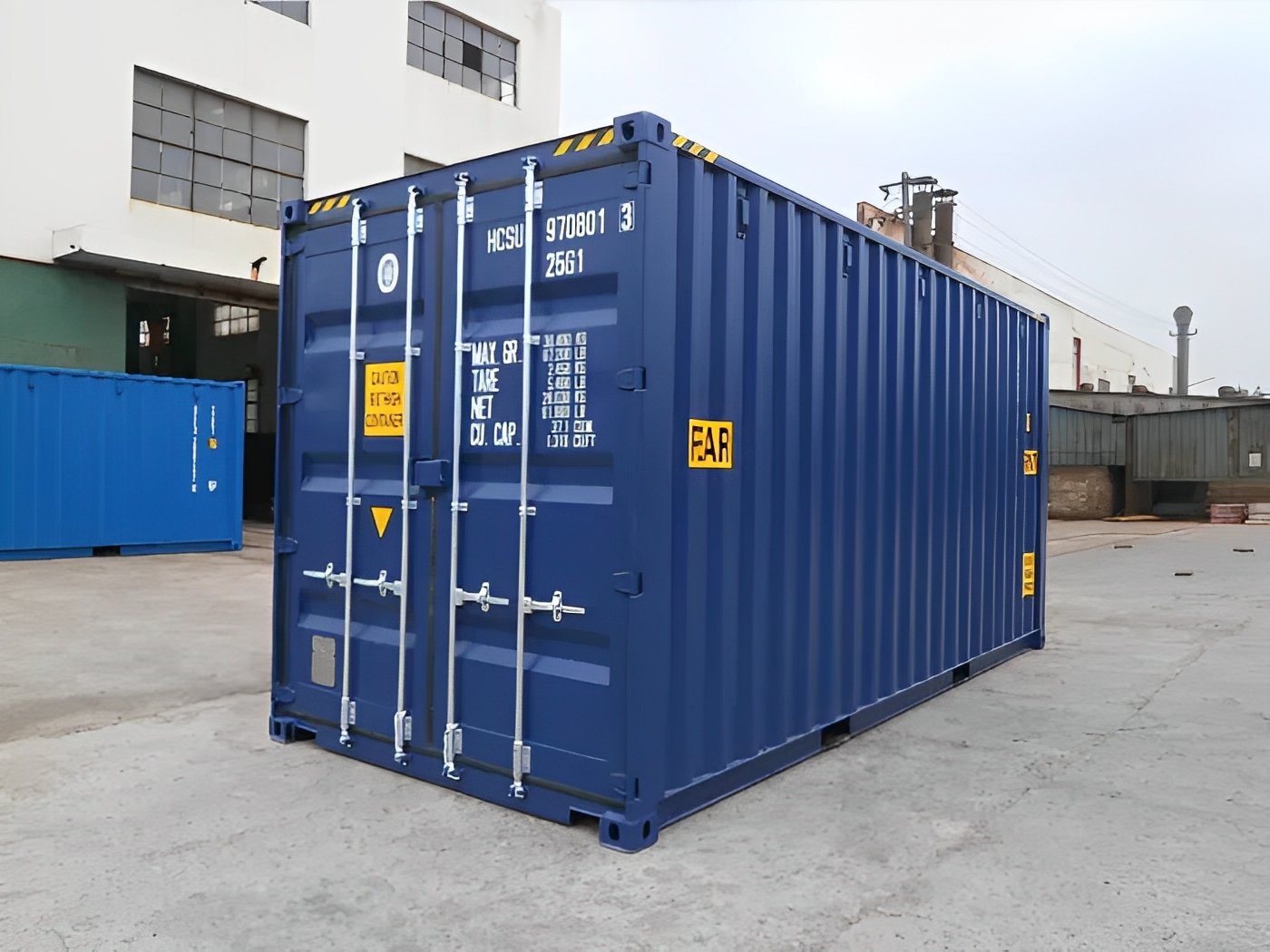 20ft x 8ft tunnel container (double end door) one trip 20ft x 8ft tunnel container (double end door) one trip