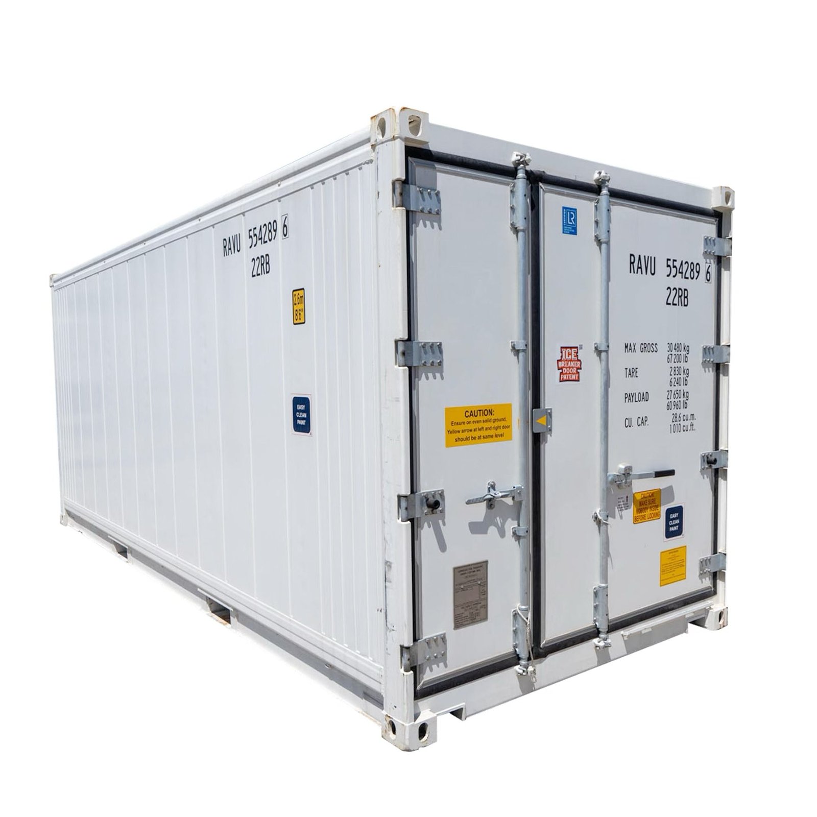 20' standard one trip refrigerated container 20' standard one trip refrigerated container