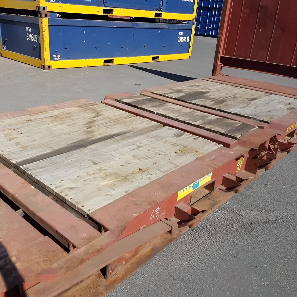 20ft x 8ft used flat rack shipping containers 20ft x 8ft used flat rack shipping containers
