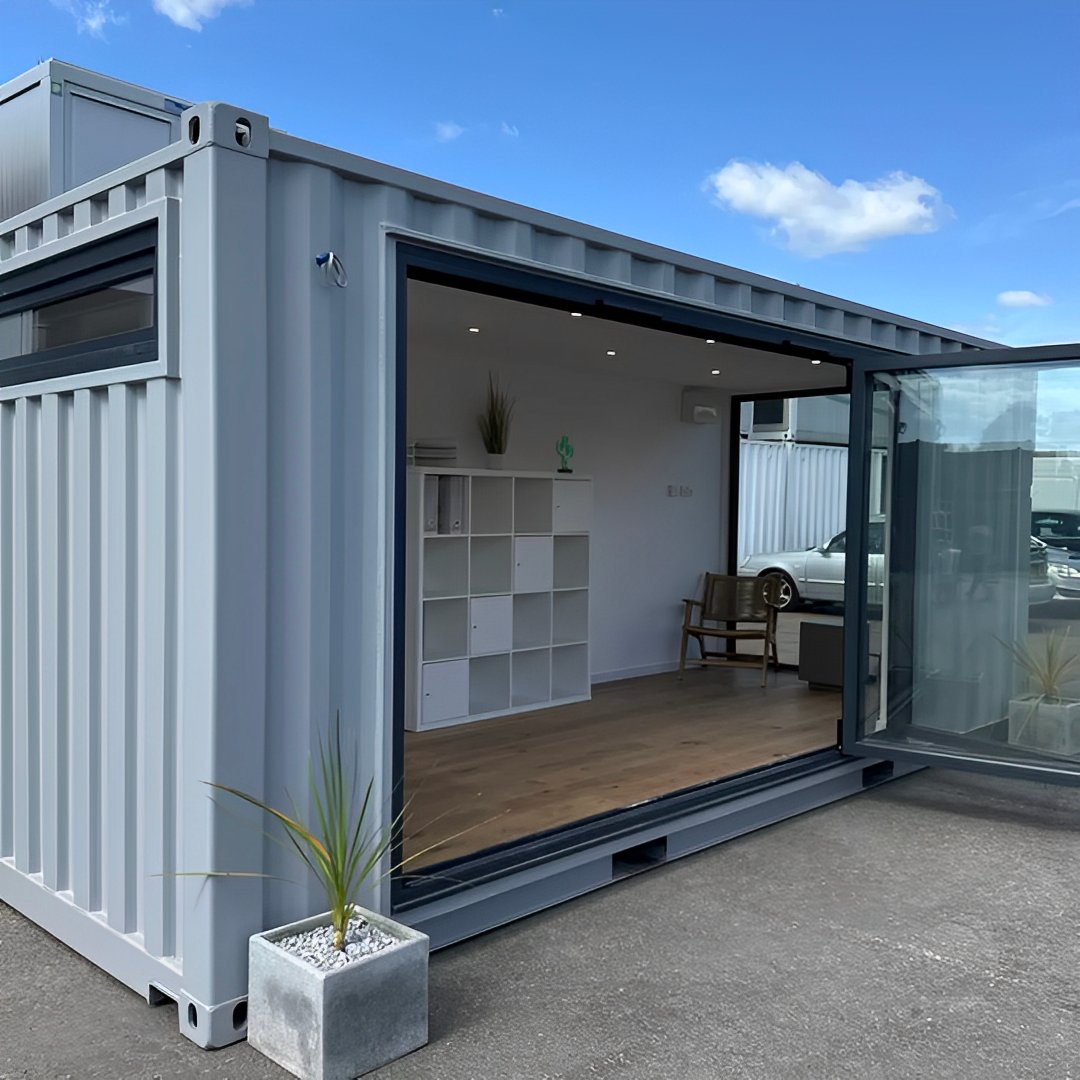 20ft x 8ft custom shipping container converted office | portable building | garden office 20ft x 8ft custom shipping container converted office | portable building | garden office