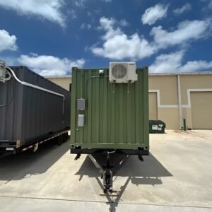 20ft x 8ft portable container house on wheels