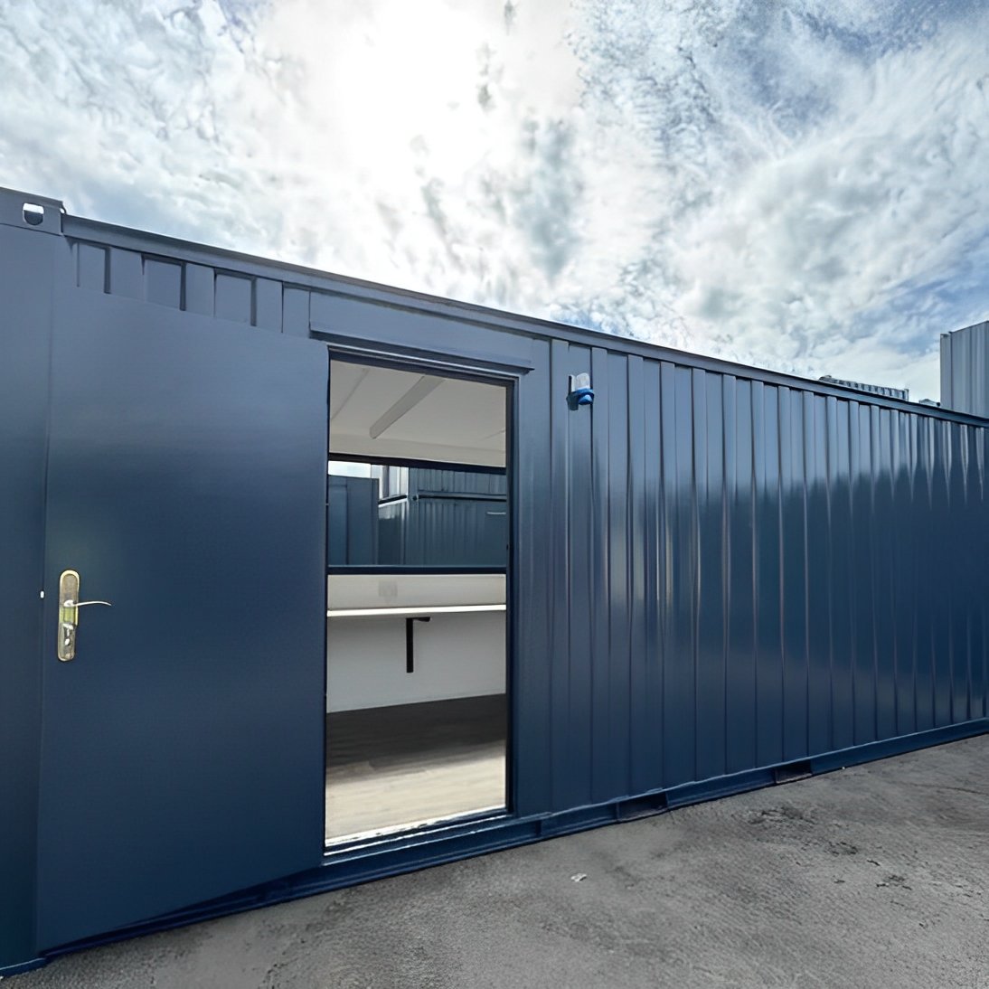 21ft x 8ft custom cabin office / canteen | picture windows | portable building 21ft x 8ft custom cabin office / canteen | picture windows | portable building