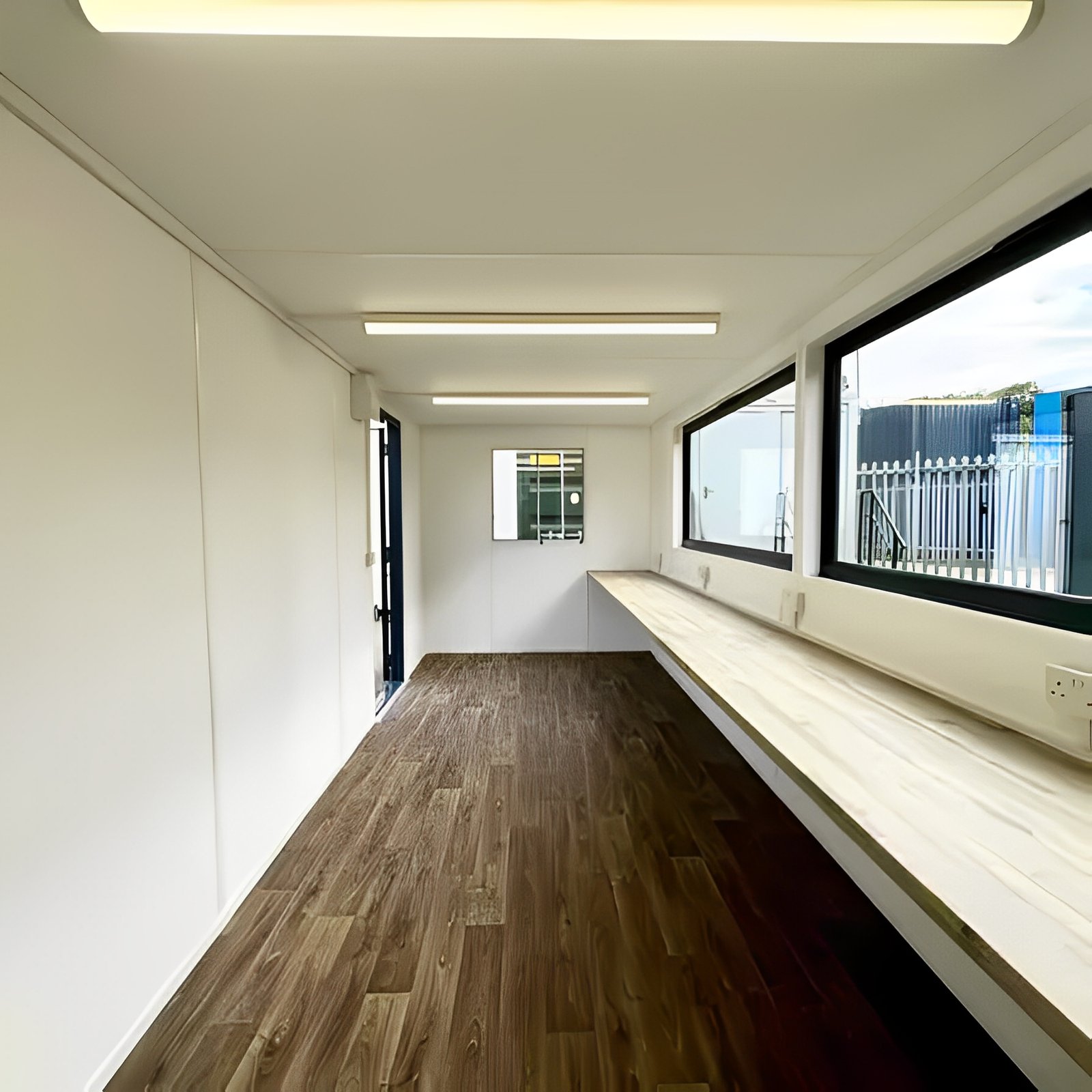 21ft x 8ft custom cabin office / canteen | picture windows | portable building 21ft x 8ft custom cabin office / canteen | picture windows | portable building