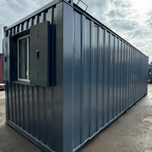 21ft x 8ft container office cabin | portable anti vandal building