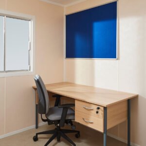 24ft x 9ft steel office/canteen cabin