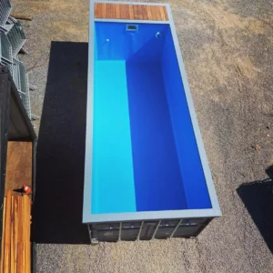 Home 30ft shipping container swimming pools