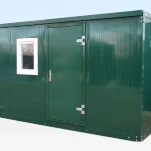 4.3m x 2.3m flat packed office cabin
