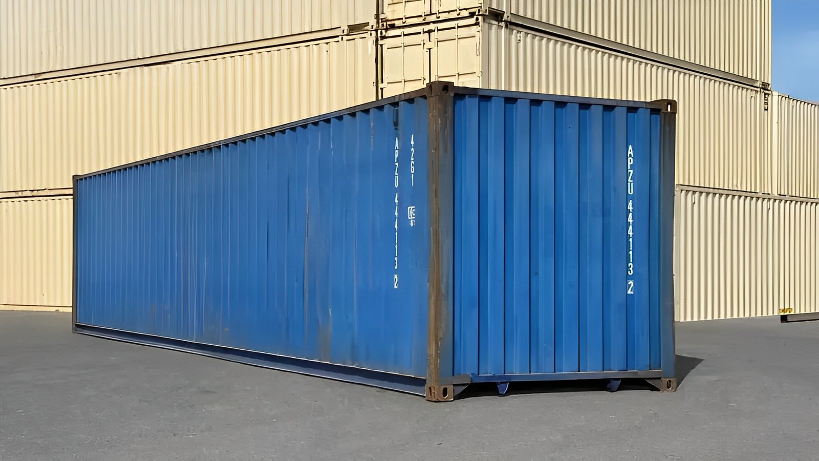 40ft x 8ft used shipping container – standard 40ft x 8ft used shipping container – standard