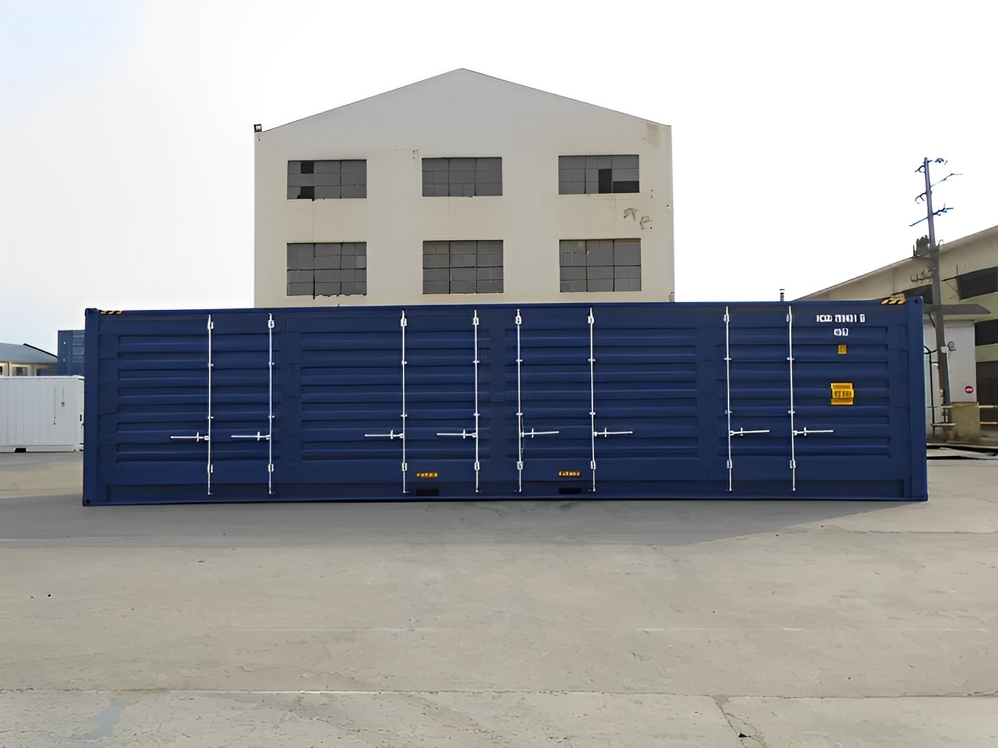 40ft full side access container high cube (9′ 6″ high) 40ft full side access container high cube (9′ 6″ high)