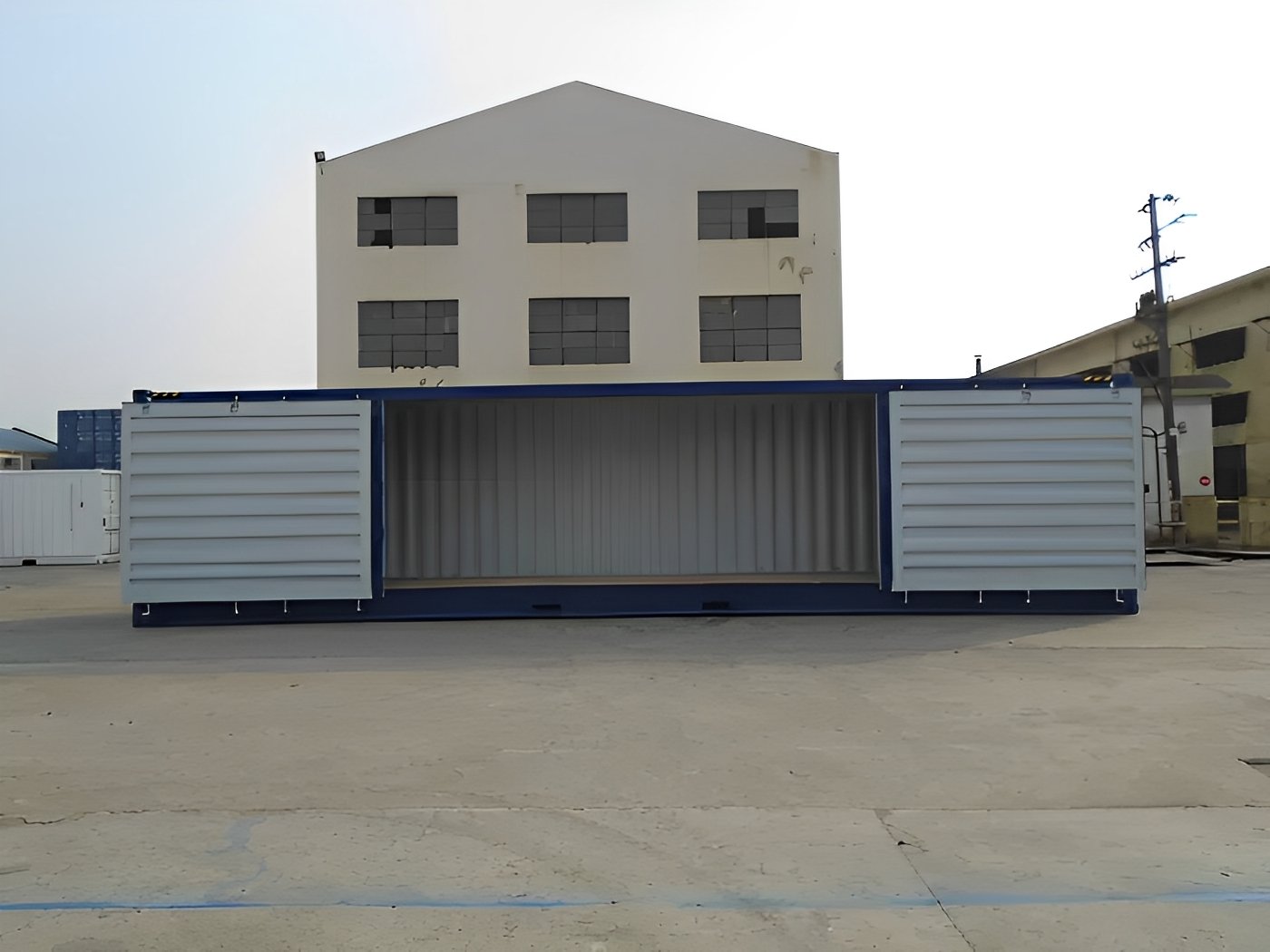 40ft full side access container high cube (9′ 6″ high) 40ft full side access container high cube (9′ 6″ high)