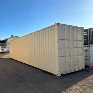 40ft x 8ft shipping container with roll up door