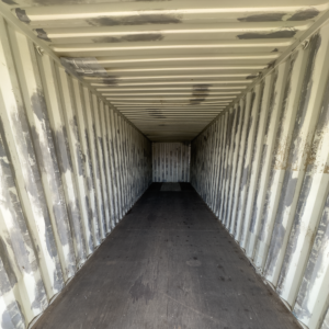 40' standard height wind and weather tight shipping container