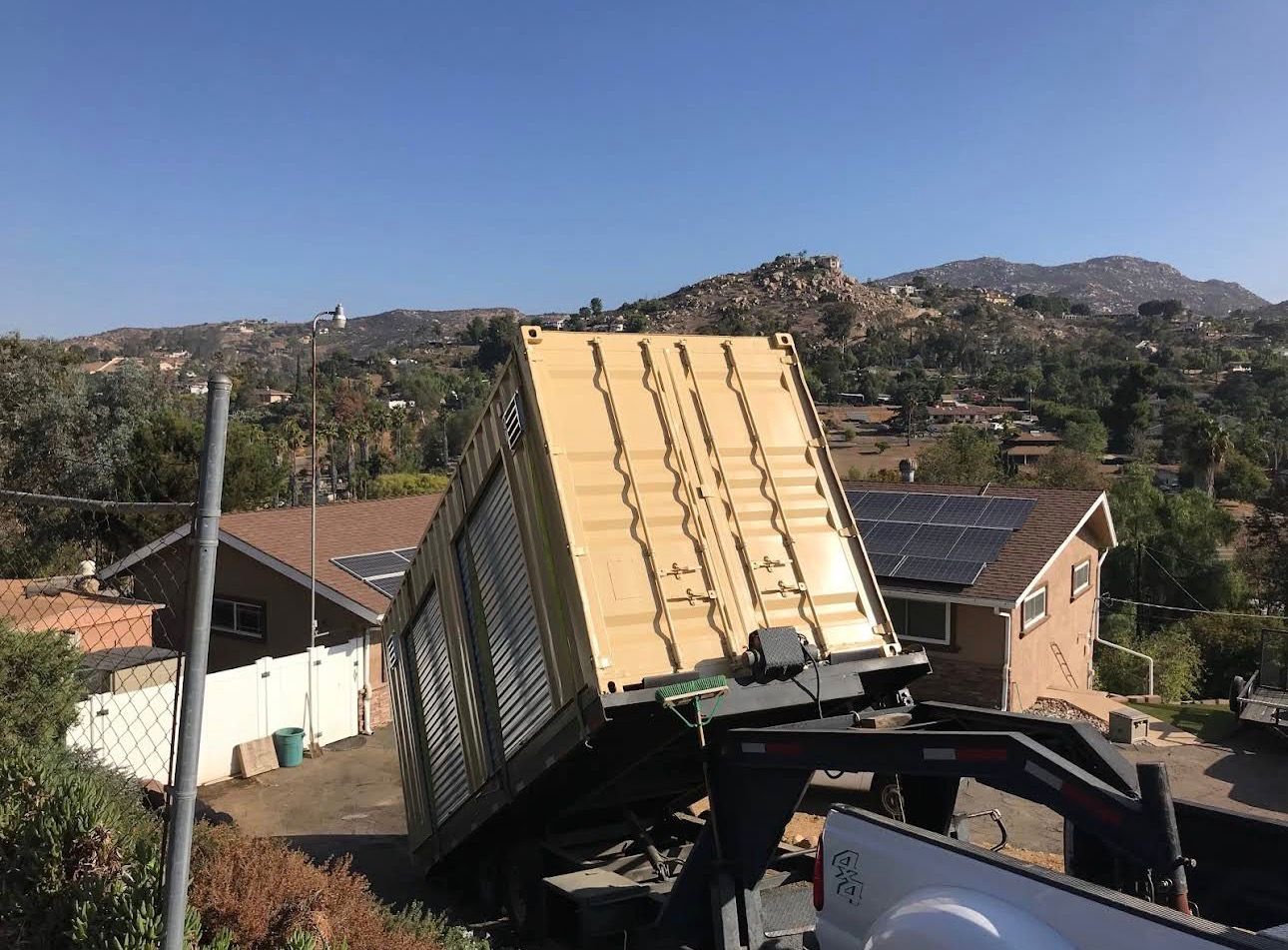 Customer Review Shipping container delivery