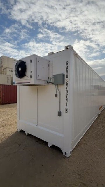 40' high cube new refrigerated container (single phase 5hp freezer) 40' high cube new refrigerated container (single phase 5hp freezer)