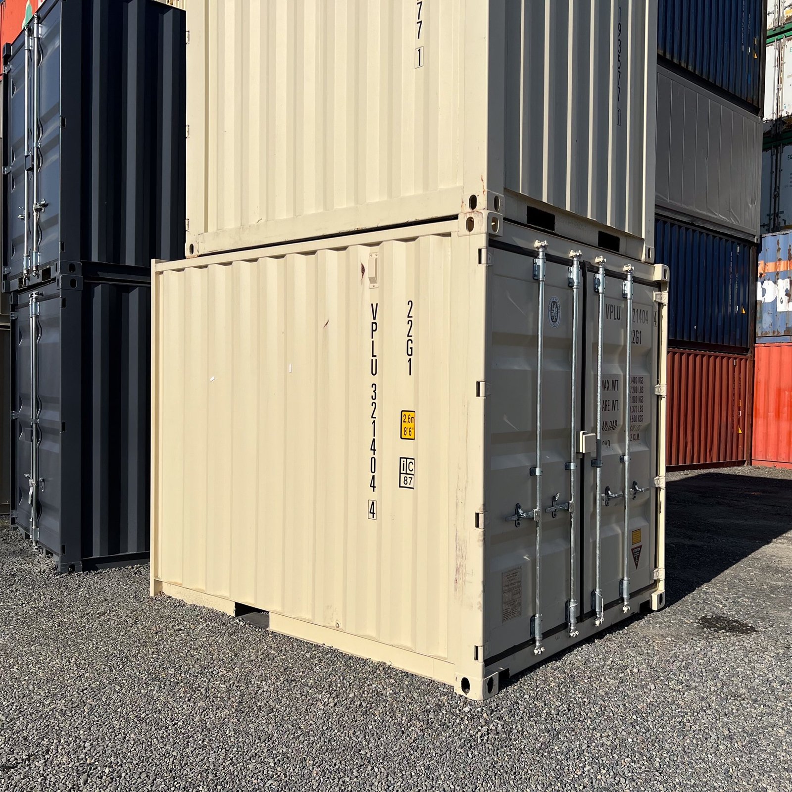 10' standard one trip shipping container 10' standard one trip shipping container