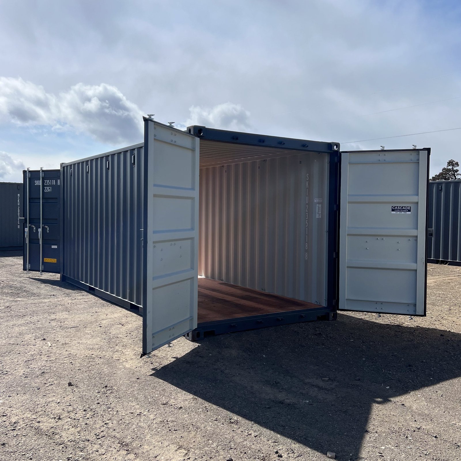 20' standard double door one trip shipping container 20' standard double door one trip shipping container