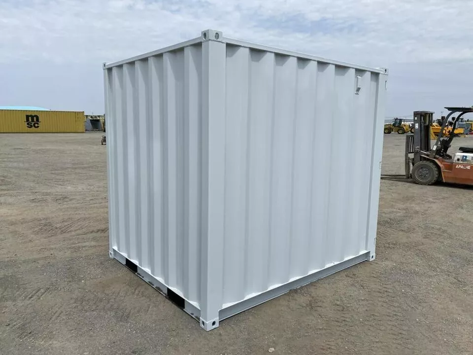 8ft cubic shipping container w/door+window 8’lx6.7’wx7.4’h 8ft cubic shipping container w/door+window 8’lx6.7’wx7.4’h