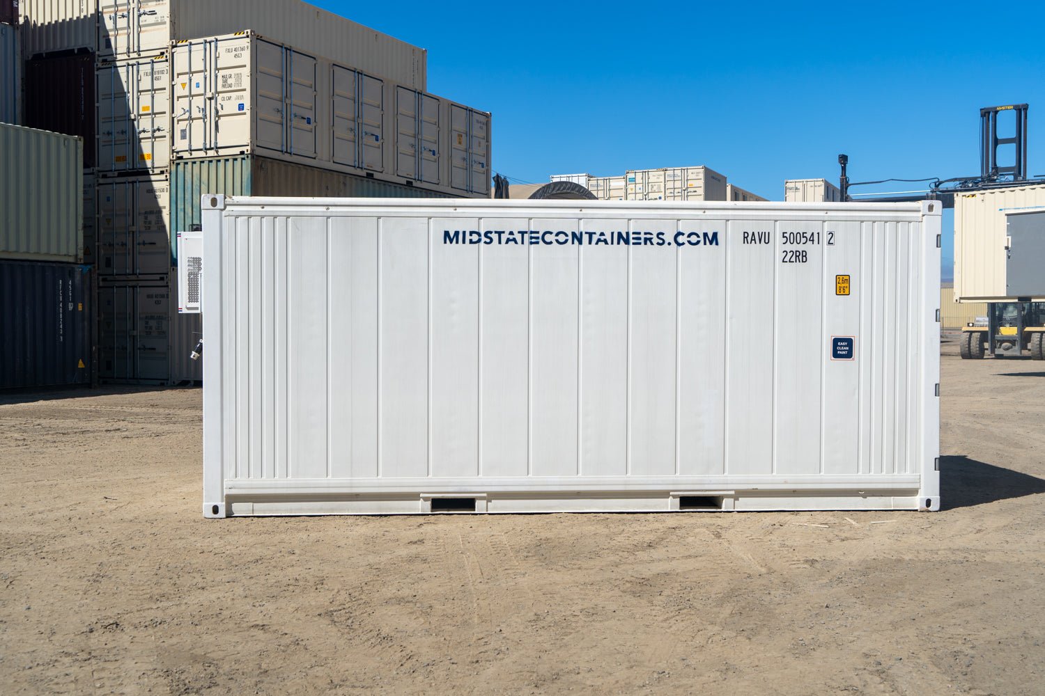 20' std new refrigerated container (single phase 2.5 hp cooler) 20' std new refrigerated container (single phase 2.5 hp cooler)