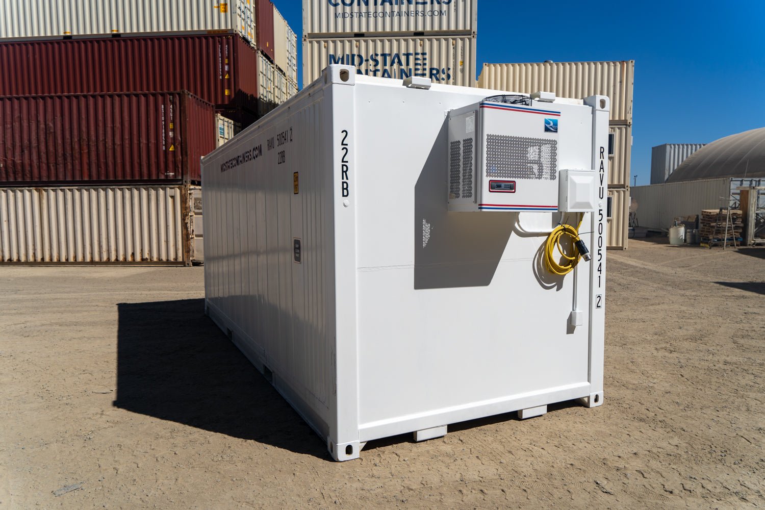 20' std new refrigerated container (single phase 2.5 hp cooler) 20' std new refrigerated container (single phase 2.5 hp cooler)