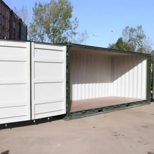 used 20ft open side / full side access container