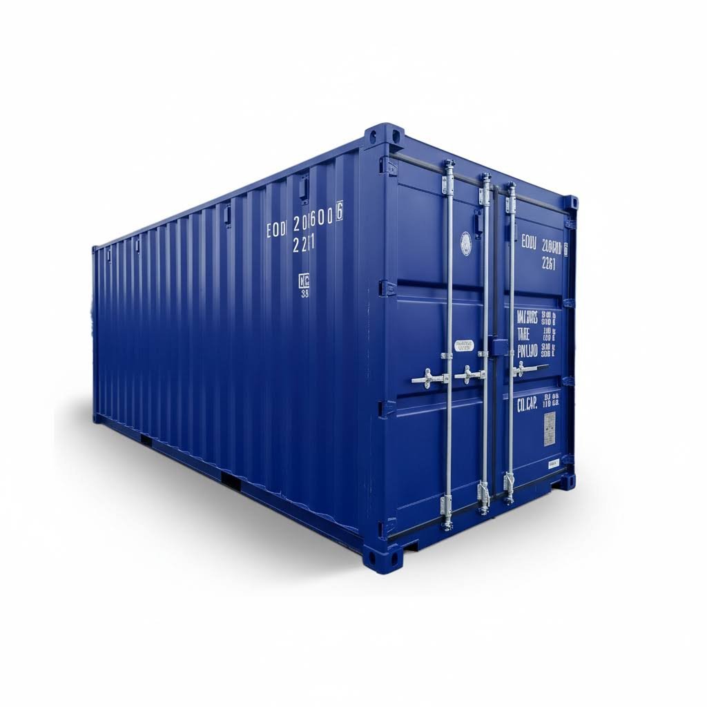 20ft Cobalt Blue Shipping Container | RAL5010 20ft Cobalt Blue Shipping Container | RAL5010