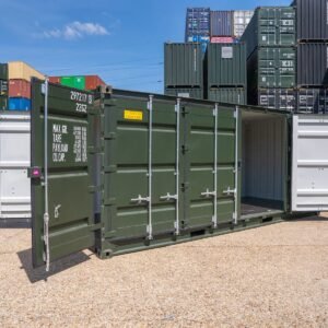 20ft open side container