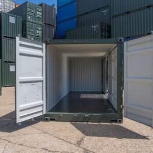 20ft open side container