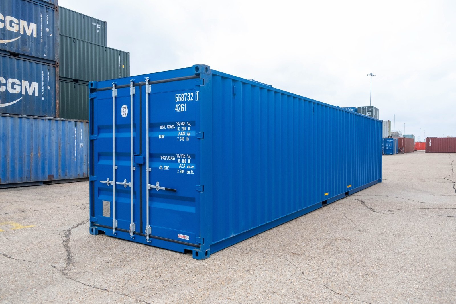 40ft dry van container 40ft dry van container