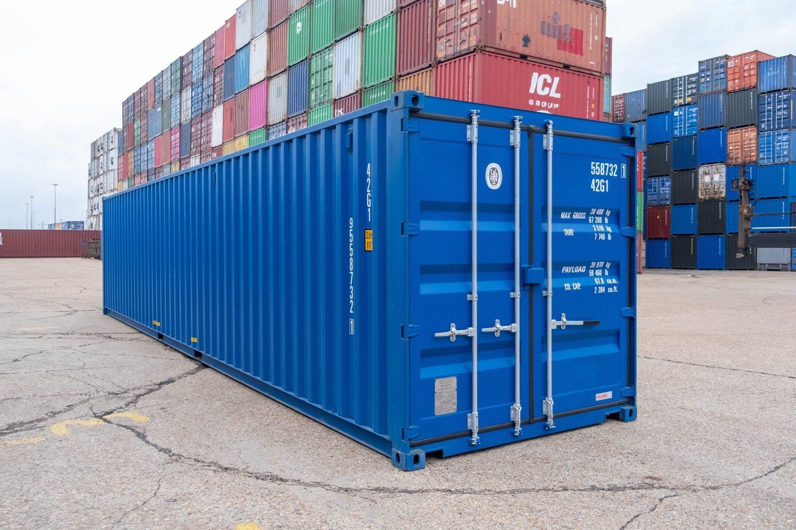 40ft dry van container 40ft dry van container
