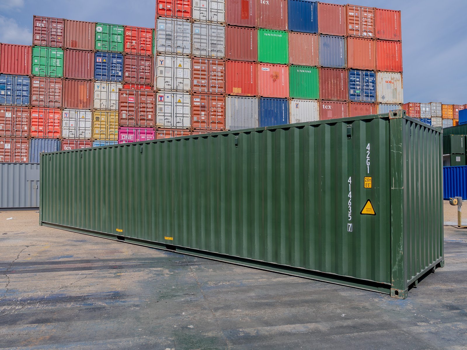 40ft dry van container 40ft dry van container