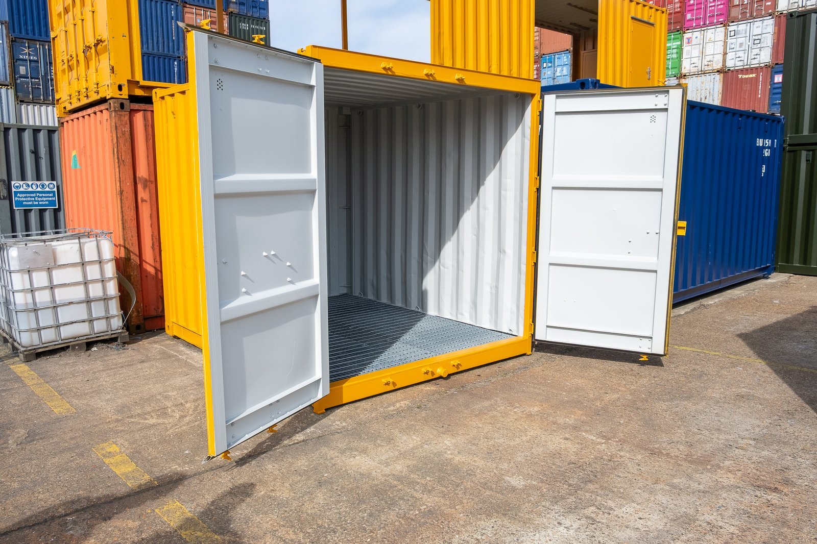 10ft Double door COSHH store 10ft Double door COSHH store