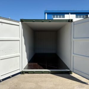 20ft bottle green shipping container | ral6007