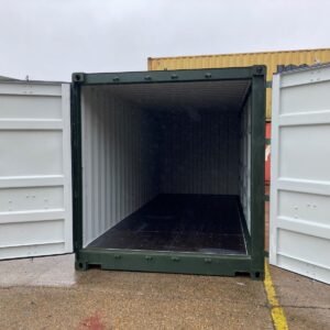 20ft open side container
