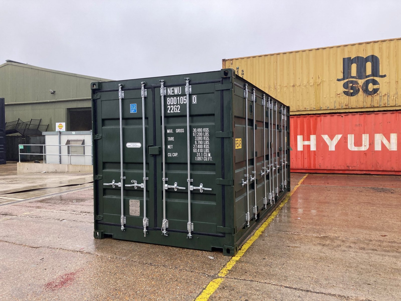 20ft open side container 20ft open side container