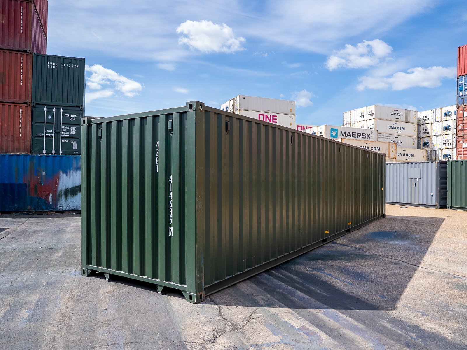 40ft dry van container 40ft dry van container