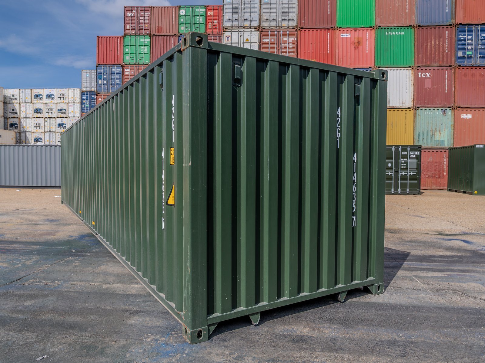 40ft dry van container 40ft dry van container