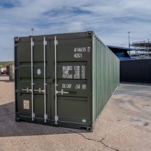 40ft dry van container