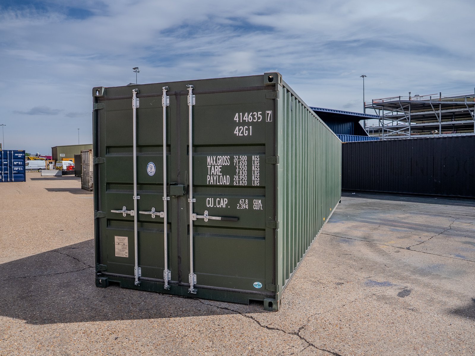 40ft dry van container 40ft dry van container